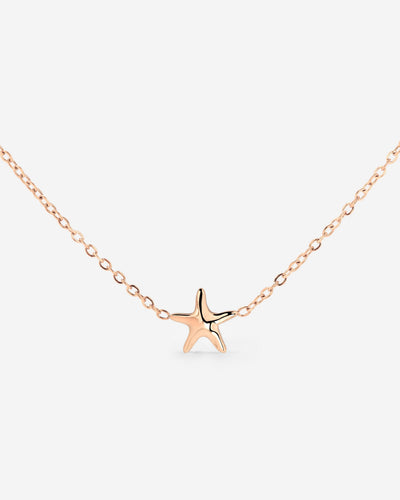 Sea Star Choker Oro Rosa