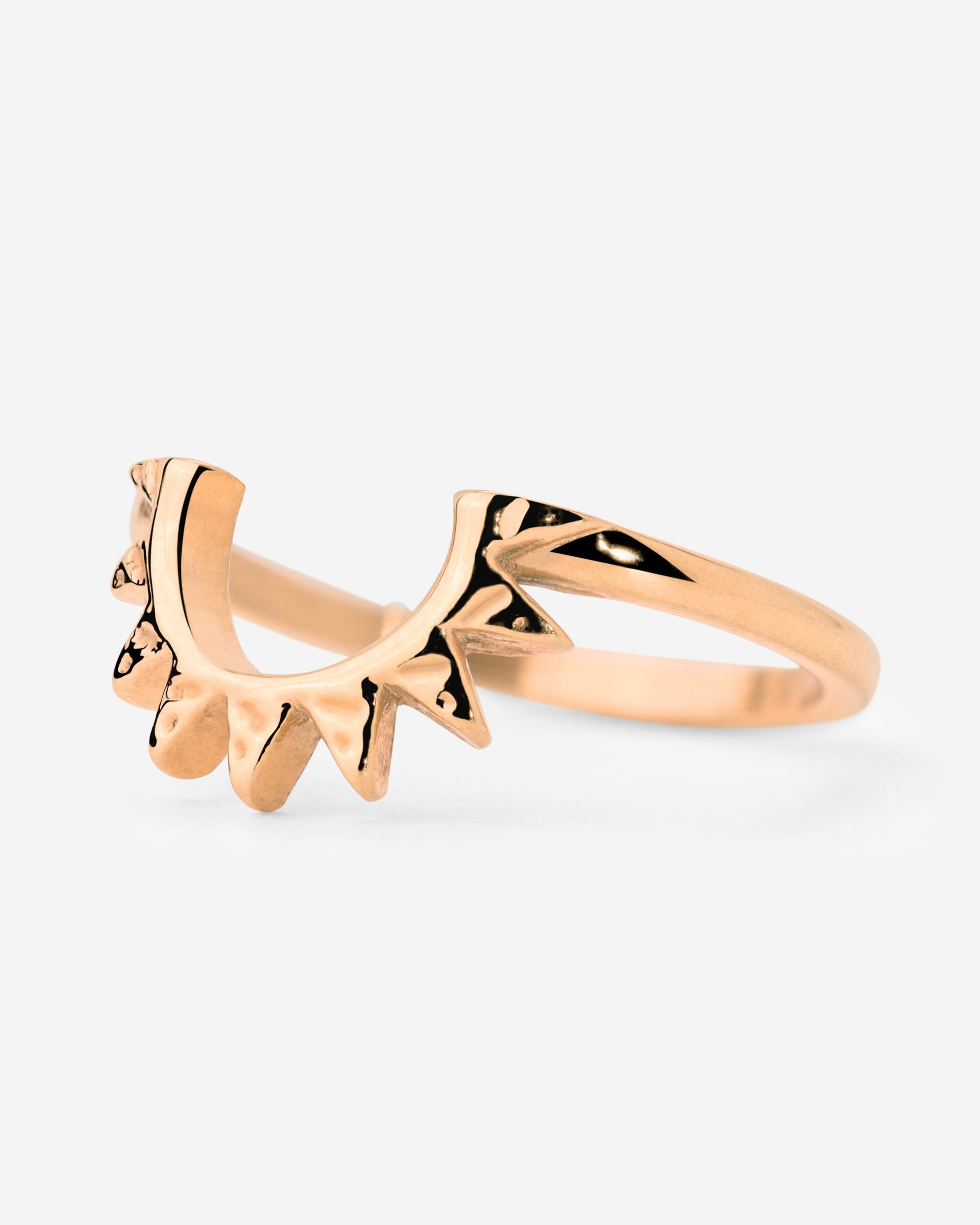 Sun Ray Anello Oro Rosa