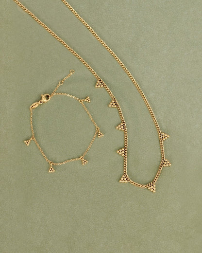 Tiny Beads Bracciale Argento