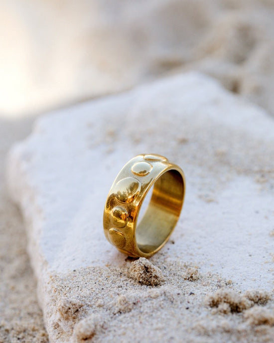 Boho Beads Anello Oro