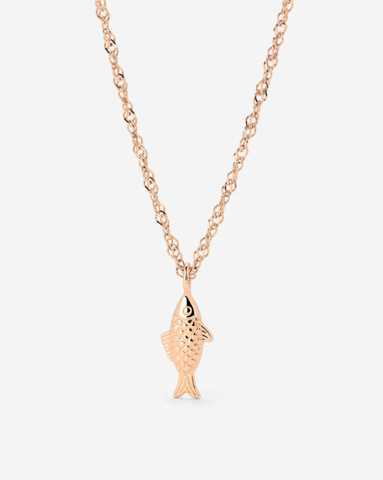 Pezito Collana Oro Rosa