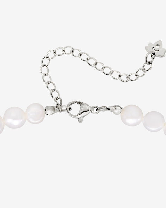 Melting Heart Pearl Collana Argento