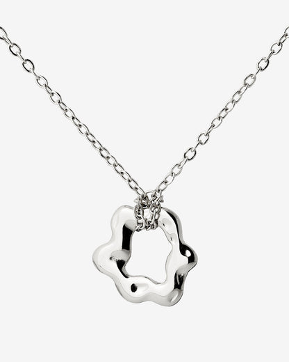 Melting Donut Collana Argento