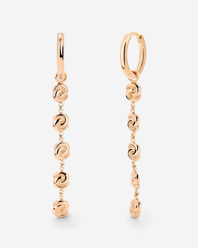 Tides of Time Hoop Set Small Oro Rosa
