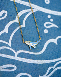 Blue Whale Collana