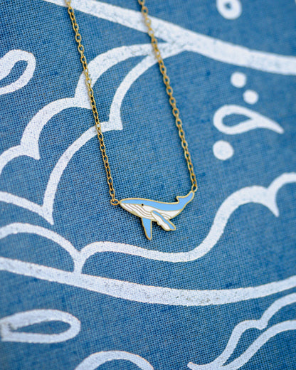 Blue Whale Collana