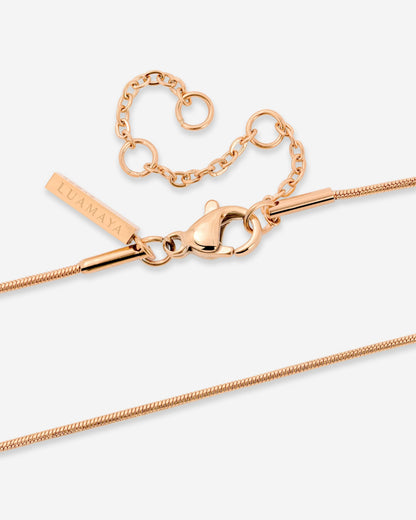 Pearlessence Choker Oro Rosa