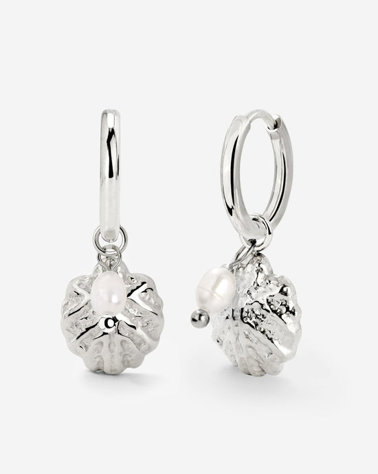Ocean Lovers Hoop Set Small Argento