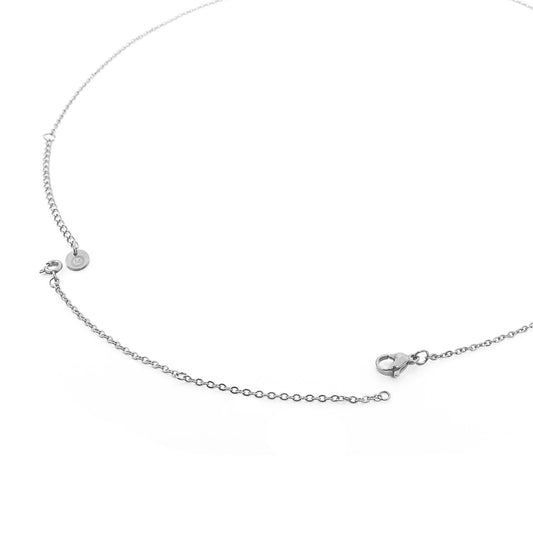 Extender Chain 10 cm plain Argento