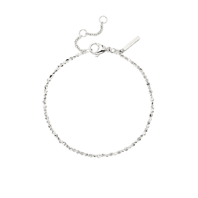 Tinsel Chain Bracciale Argento