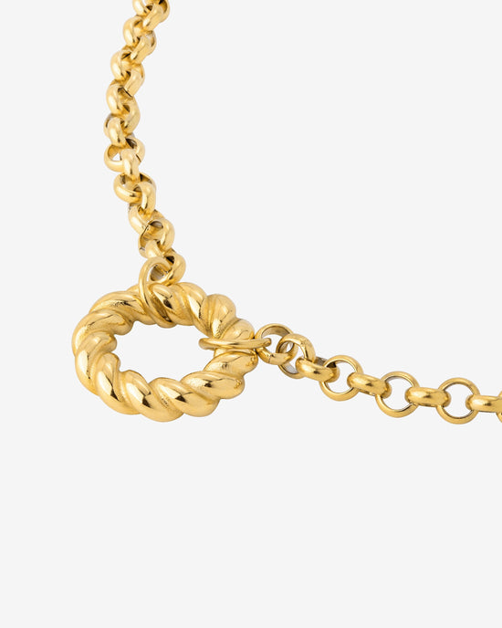 Twisted Donut Collana Oro