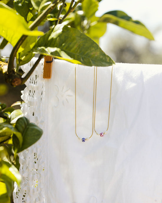 Painted Blue Collana