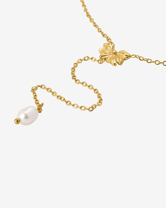 Petal Pearl Collana Y Oro