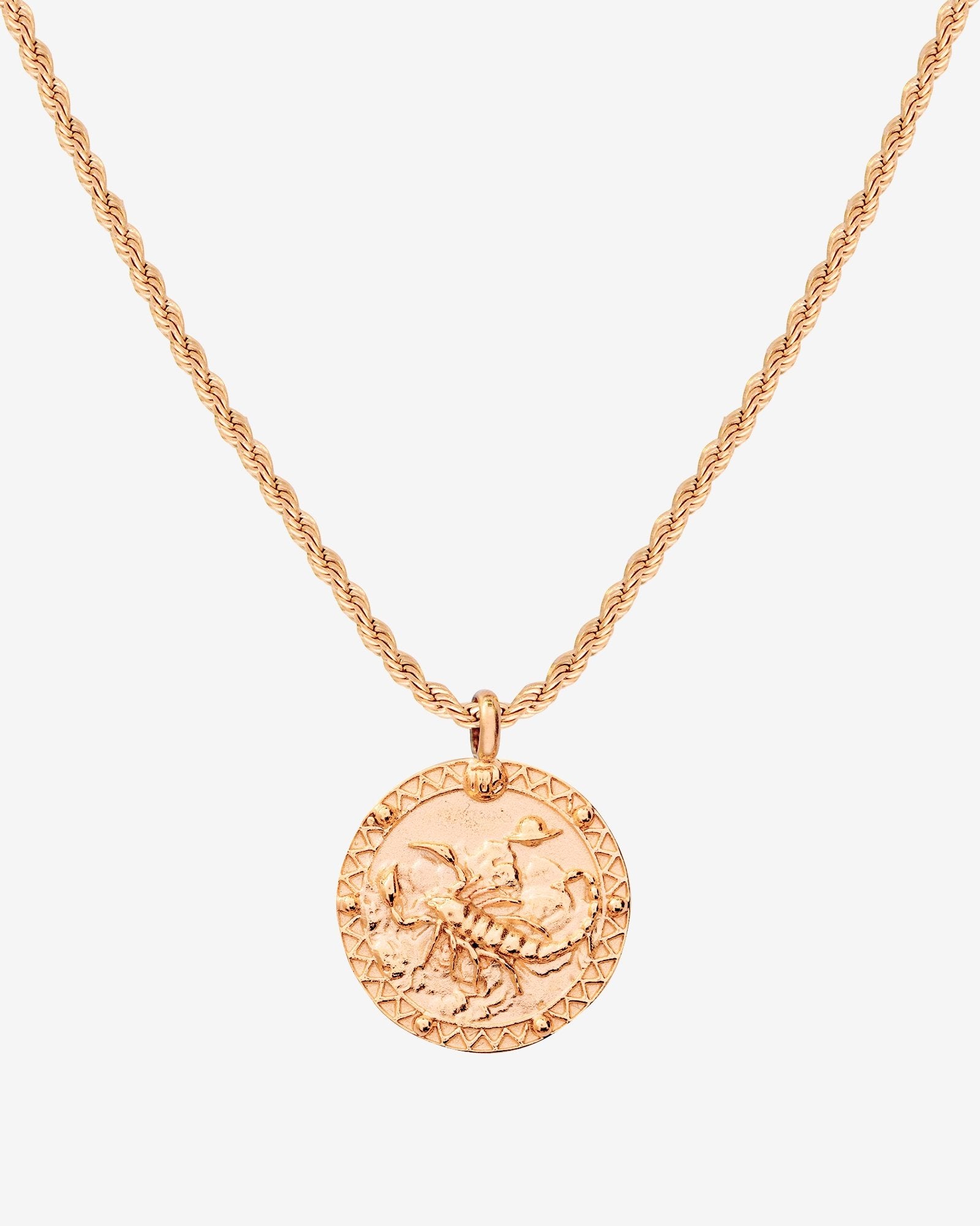 Zodiac Sign Collana Oro Rosa