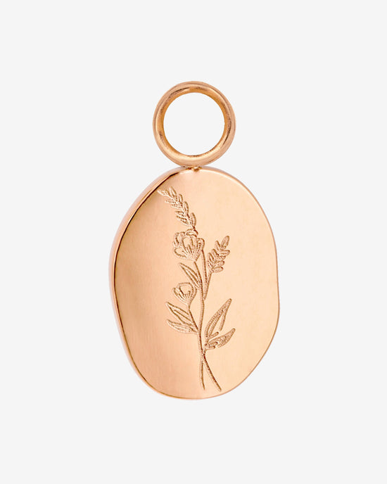 Bouquet Coin Hoop Set Medium Oro Rosa