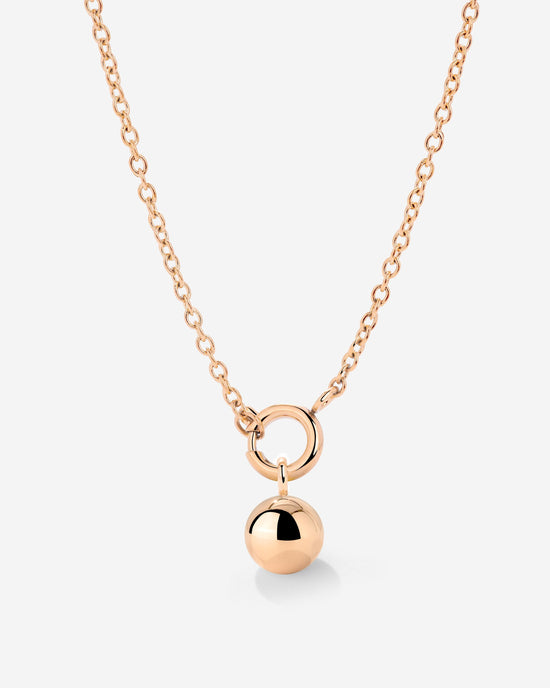 Bubbly Classic Chain Collana Set Oro Rosa