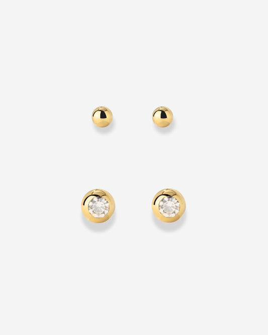 Delicate Gleam Orecchini Bundle Oro