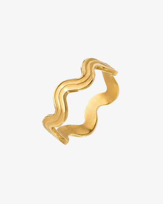 Wave after Wave Anello Oro