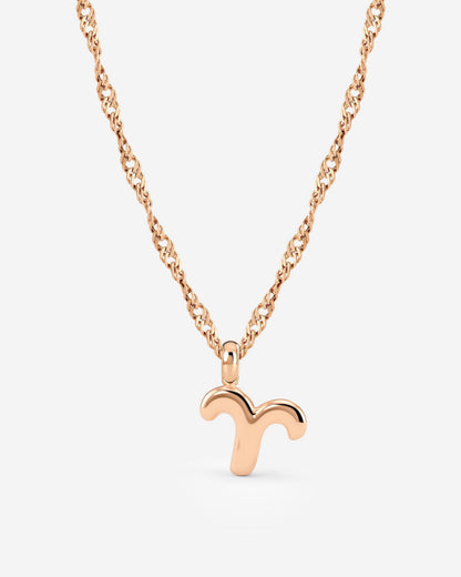 Aries Bubble Collana Oro Rosa