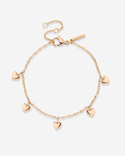 Lovely Heart Bracciale Oro Rosa