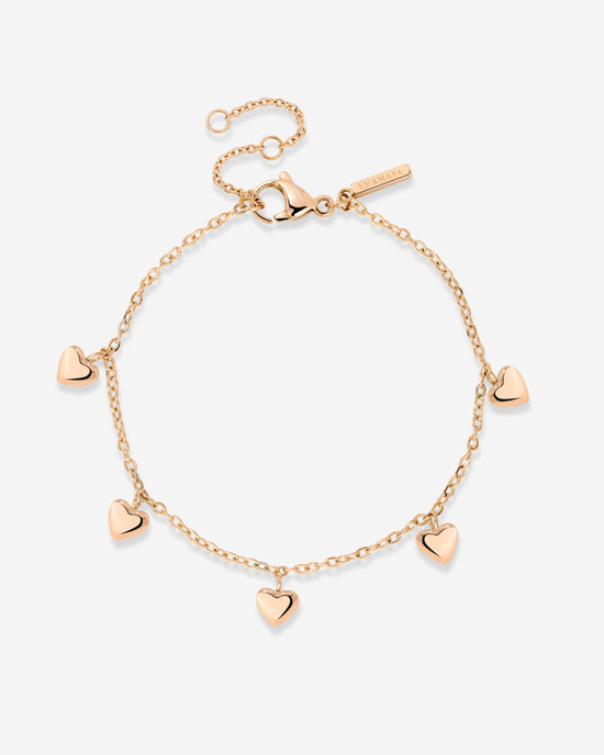 Lovely Heart Bracciale Oro Rosa