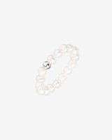 Summertime Pearl Anello Argento