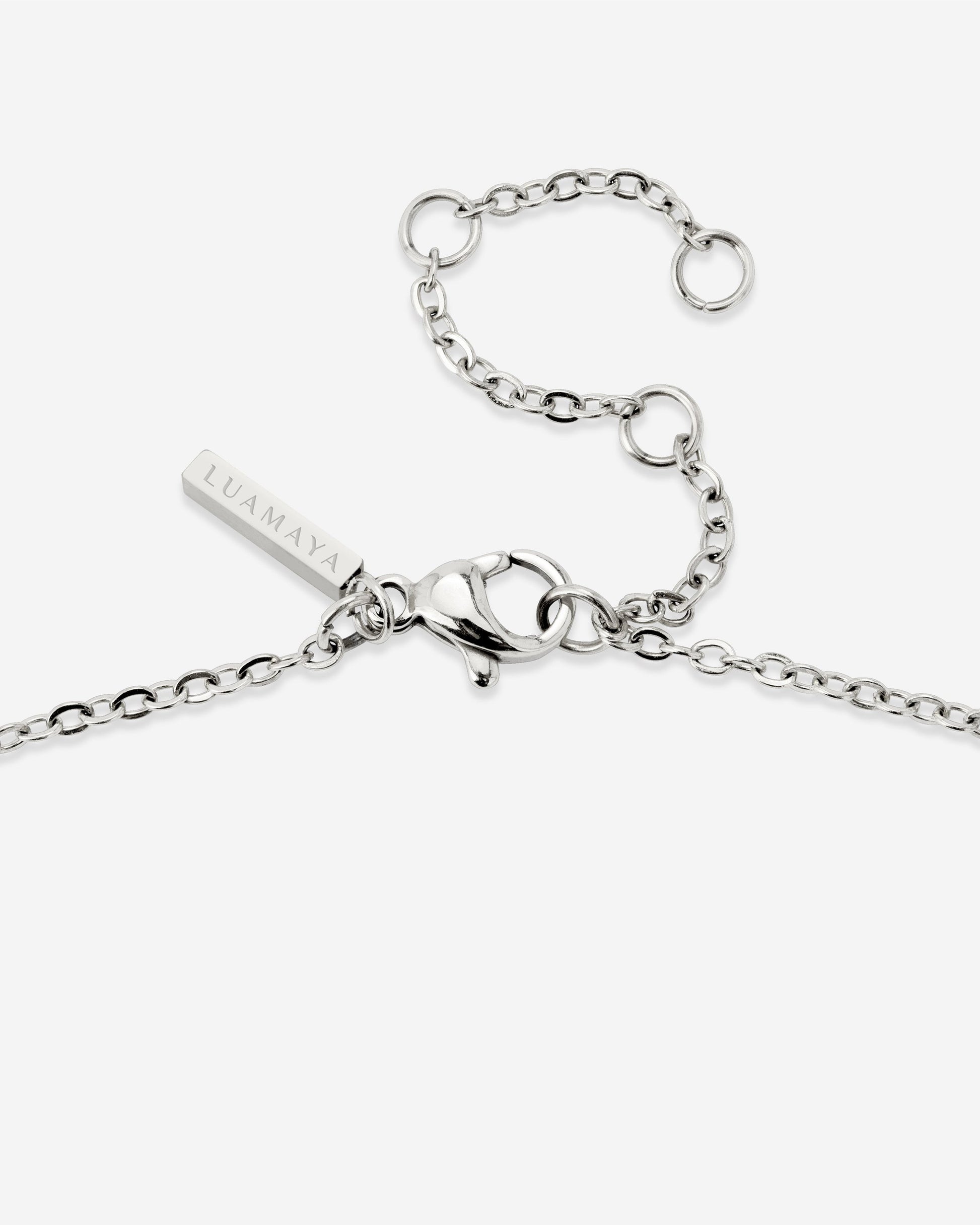 Forever Blue Daisy Collana Argento