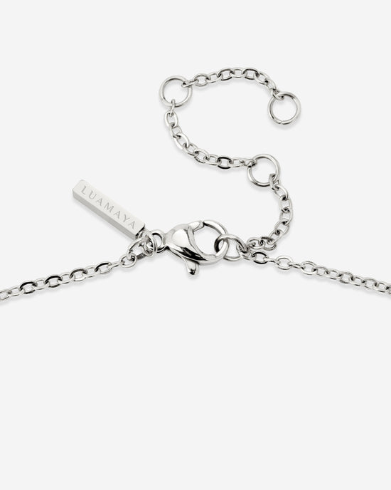 Forever Blue Daisy Collana Argento