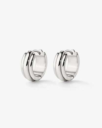 Halo Orecchini Argento