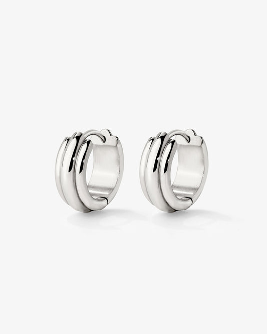 Halo Orecchini Argento