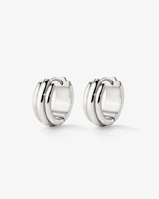 Halo Orecchini Argento