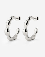 Graceful Curves Orecchini Argento