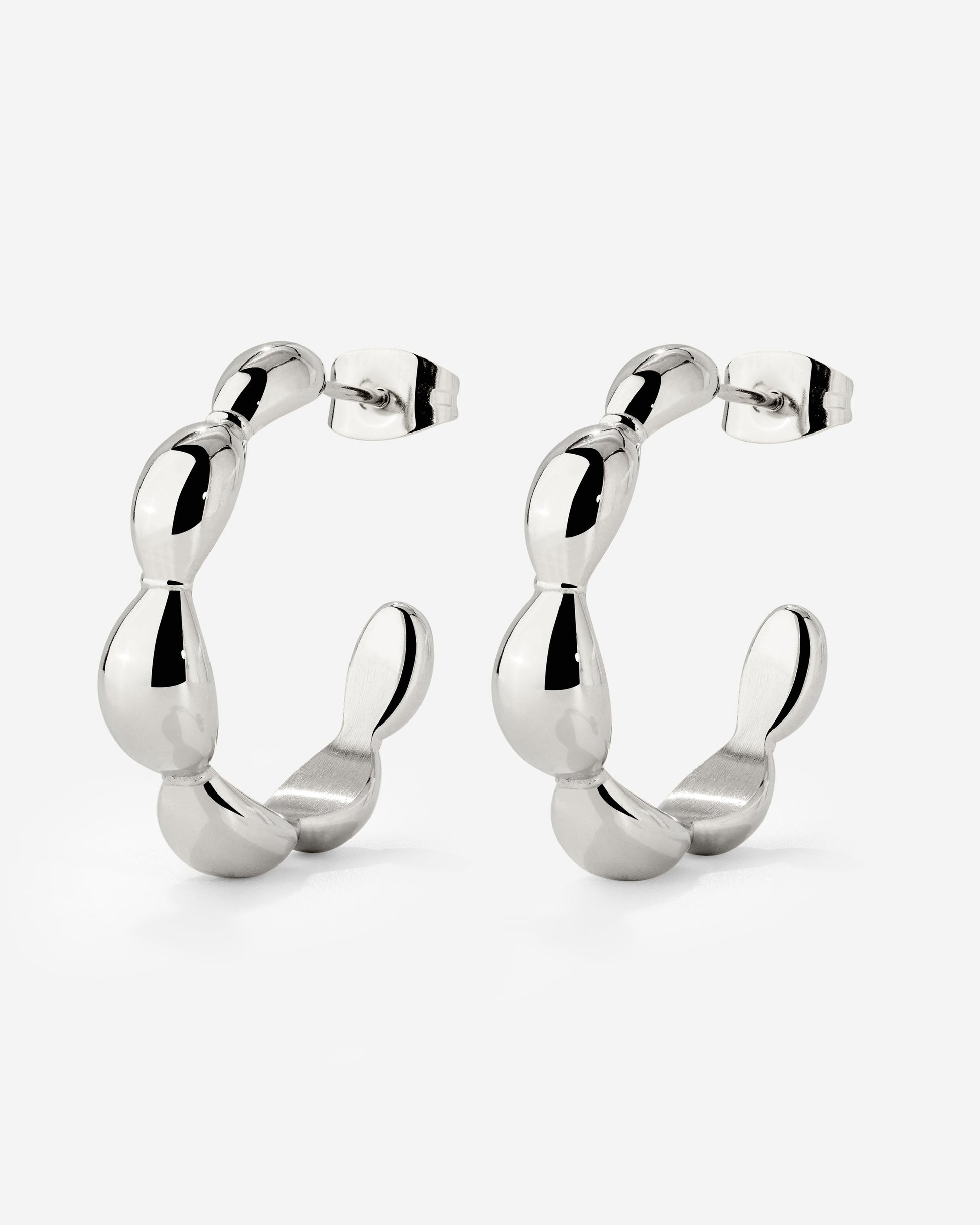 Graceful Curves Orecchini Argento