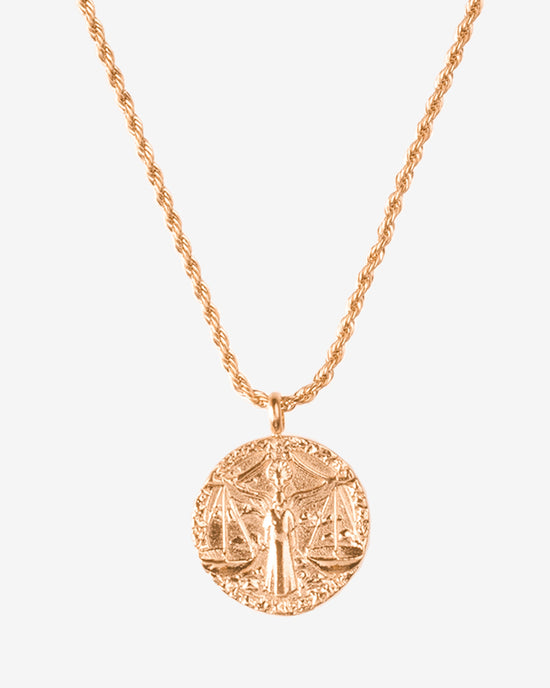 Zodiac Sign Collana Oro Rosa