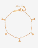 Tiny Beads Bracciale Oro Rosa