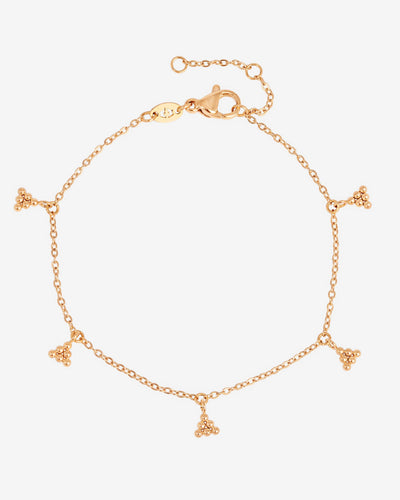 Tiny Beads Bracciale Oro Rosa