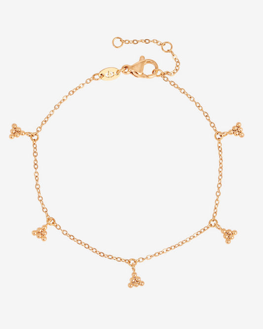 Tiny Beads Bracciale Oro Rosa
