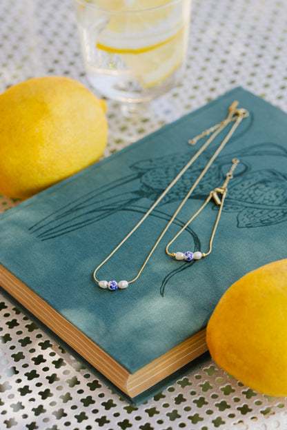 Painted Blue Bracciale