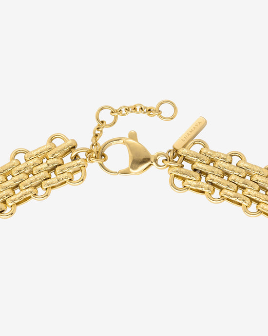 Bold Mesh Collana Oro