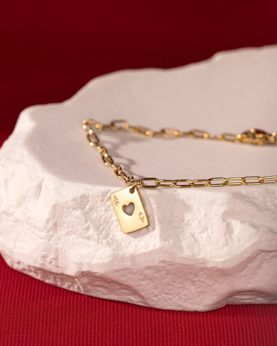 Ace Up the Sleeve Bracciale Oro