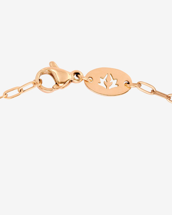Heart Ace Collana Oro Rosa