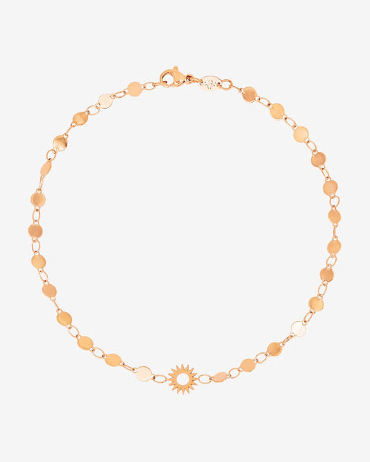 Sunny Side Up Cavigliera Oro Rosa