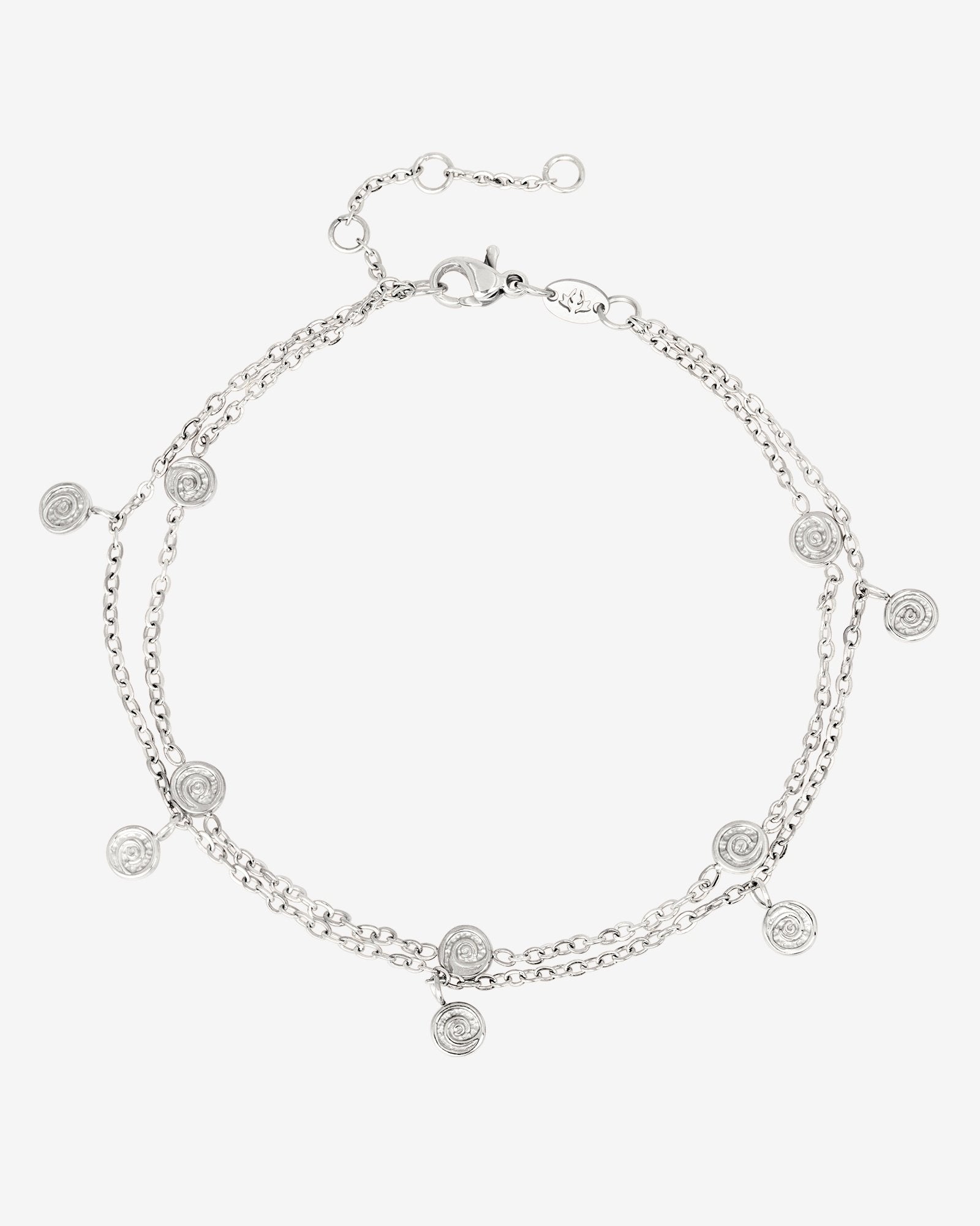 Swirl'n Double Bracciale Argento