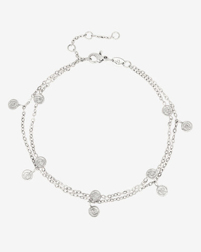 Swirl'n Double Bracciale Argento