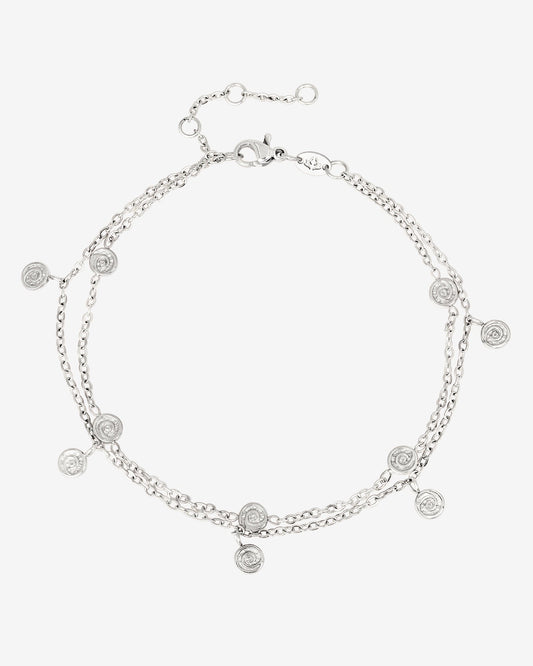 Swirl'n Double Bracciale Argento