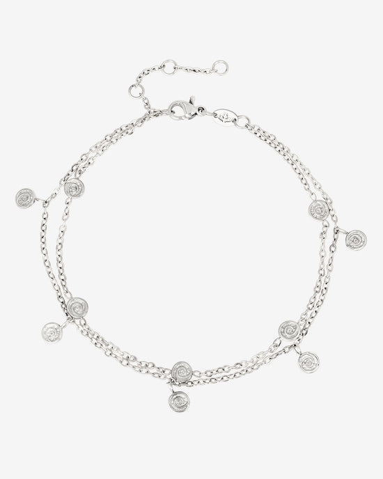 Swirl'n Double Bracciale Argento