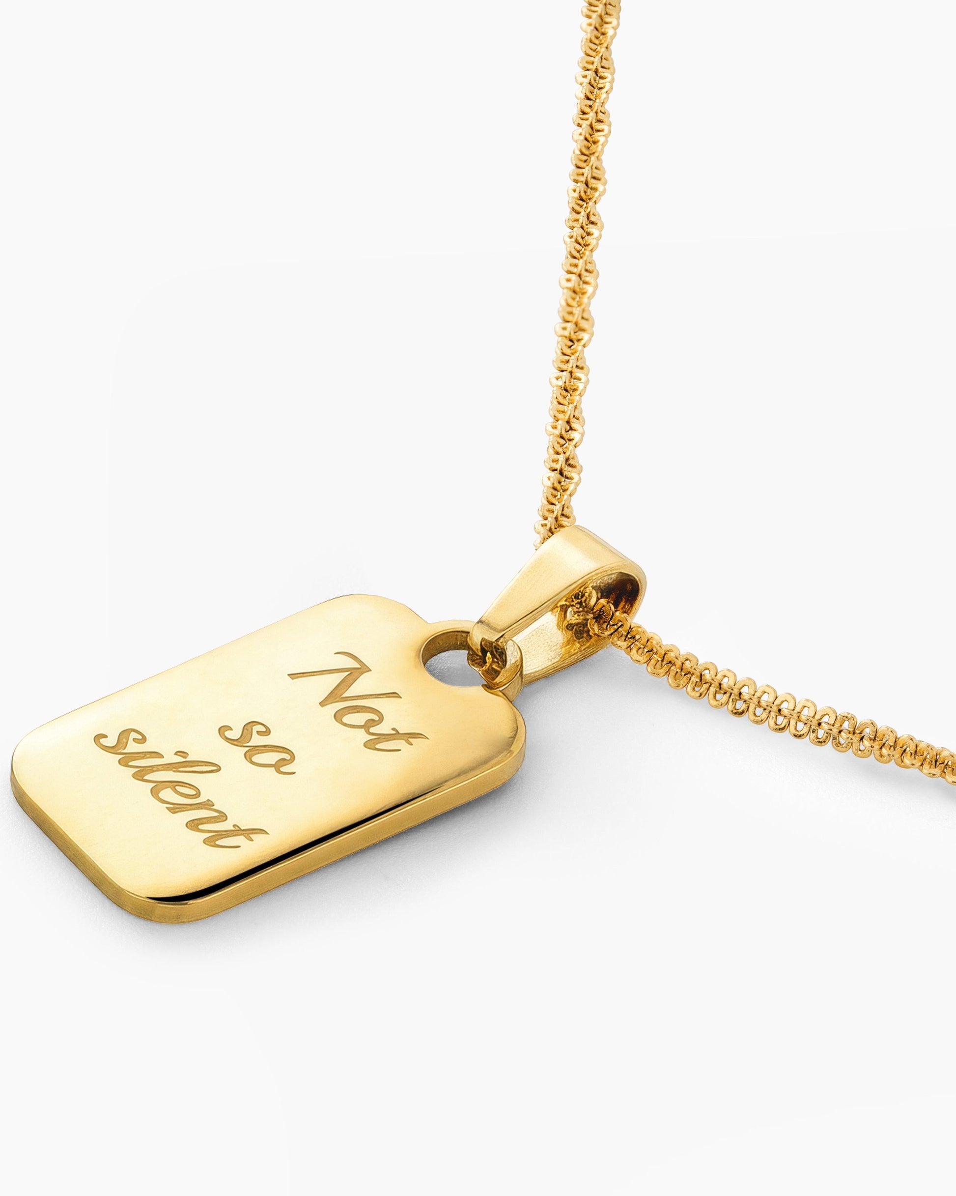 Not so silent Collana Oro