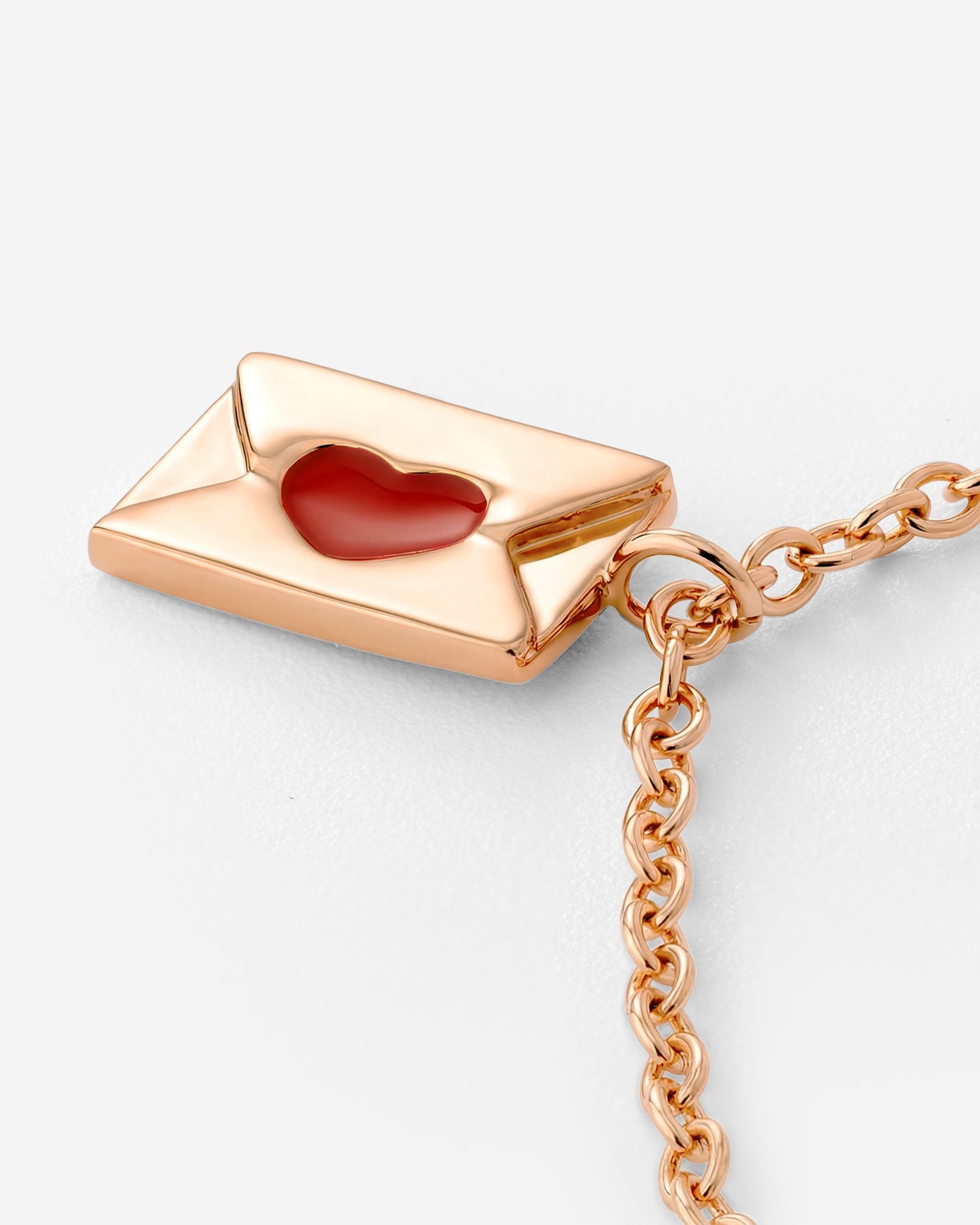 Love Letter Collana Oro Rosa