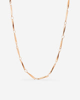 Curved Links Collana Oro Rosa