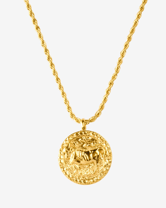 Zodiac Sign Collana Oro